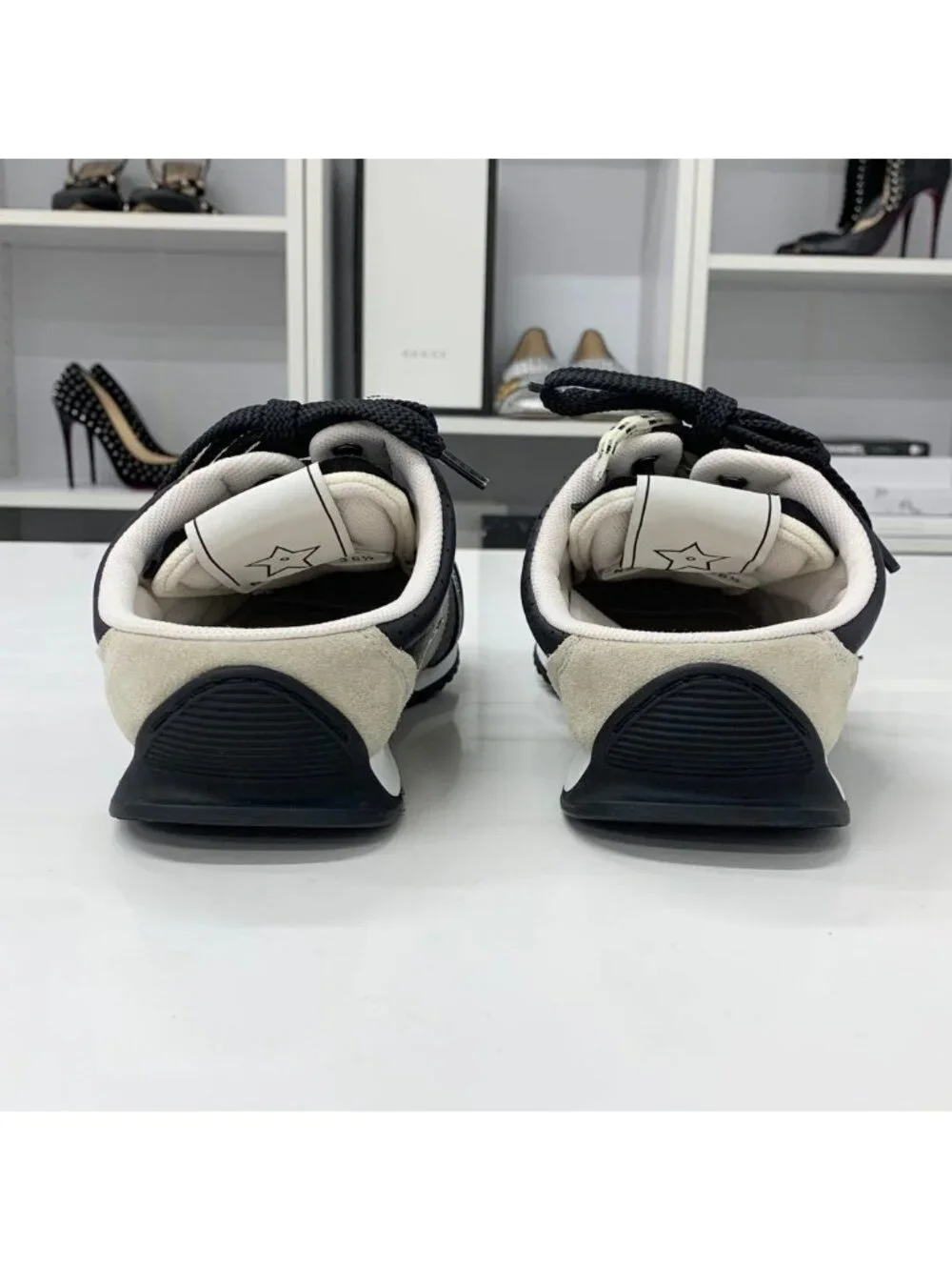 Dior D-sketch Nylon Suede Sneakers